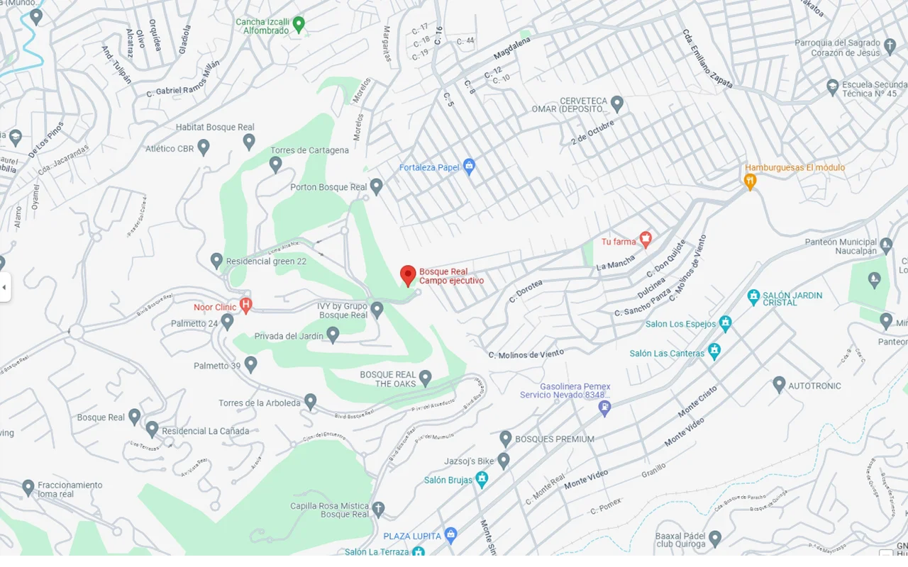 Bosque Real Campo Ejecutivo  Bosque Real Campo Ejecutivo