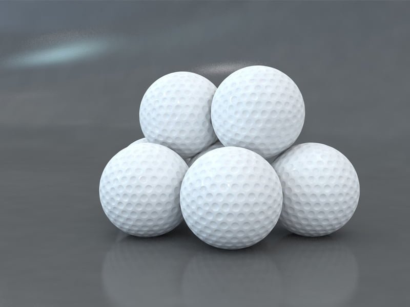 golf balls